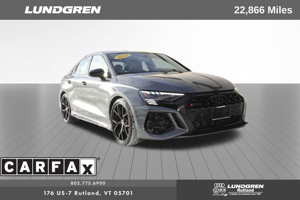 Used 2024 Audi RS 3 w/ RS Technology Package image 1