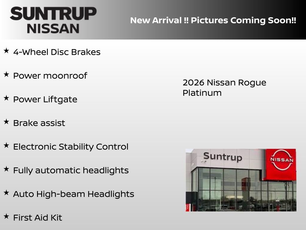 New 2026 Nissan Rogue Platinum image 6
