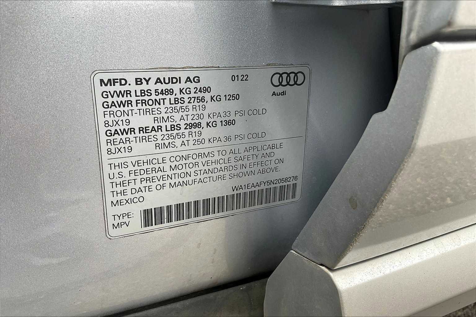 Used 2022 Audi Q5 2.0T Premium Plus w/ Premium Plus Package image 36