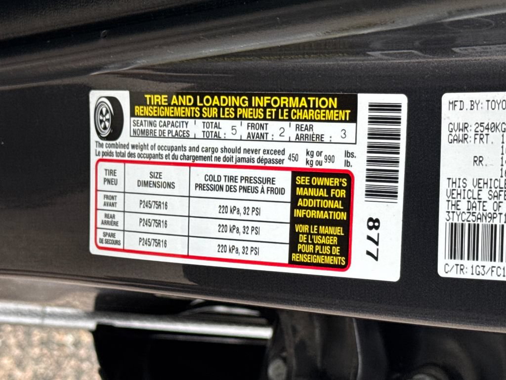 Used 2023 Toyota Tacoma SR5 AWD/4WD image 47