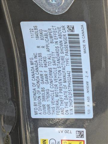 Used 2023 Honda Civic Sport image 25