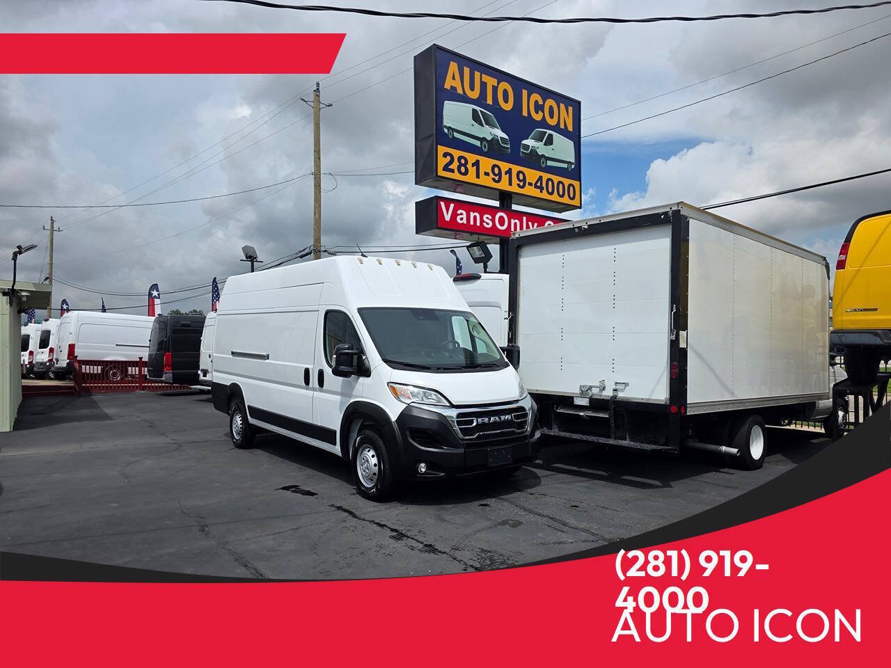 Used 2023 RAM ProMaster 3500 w/ Lane Management Group