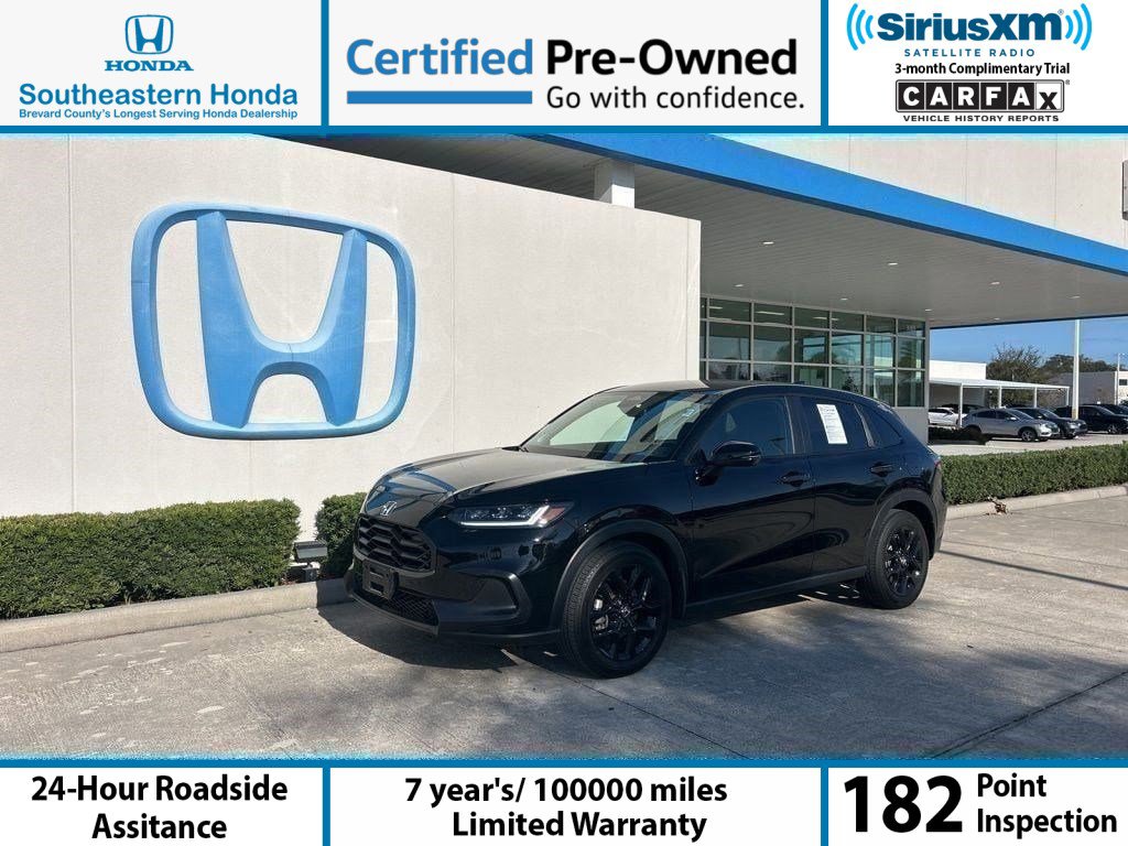 Certified 2024 Honda HR-V Sport
