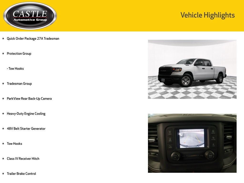Used 2023 RAM 1500 Tradesman w/ Tradesman Group AWD/4WD image 4