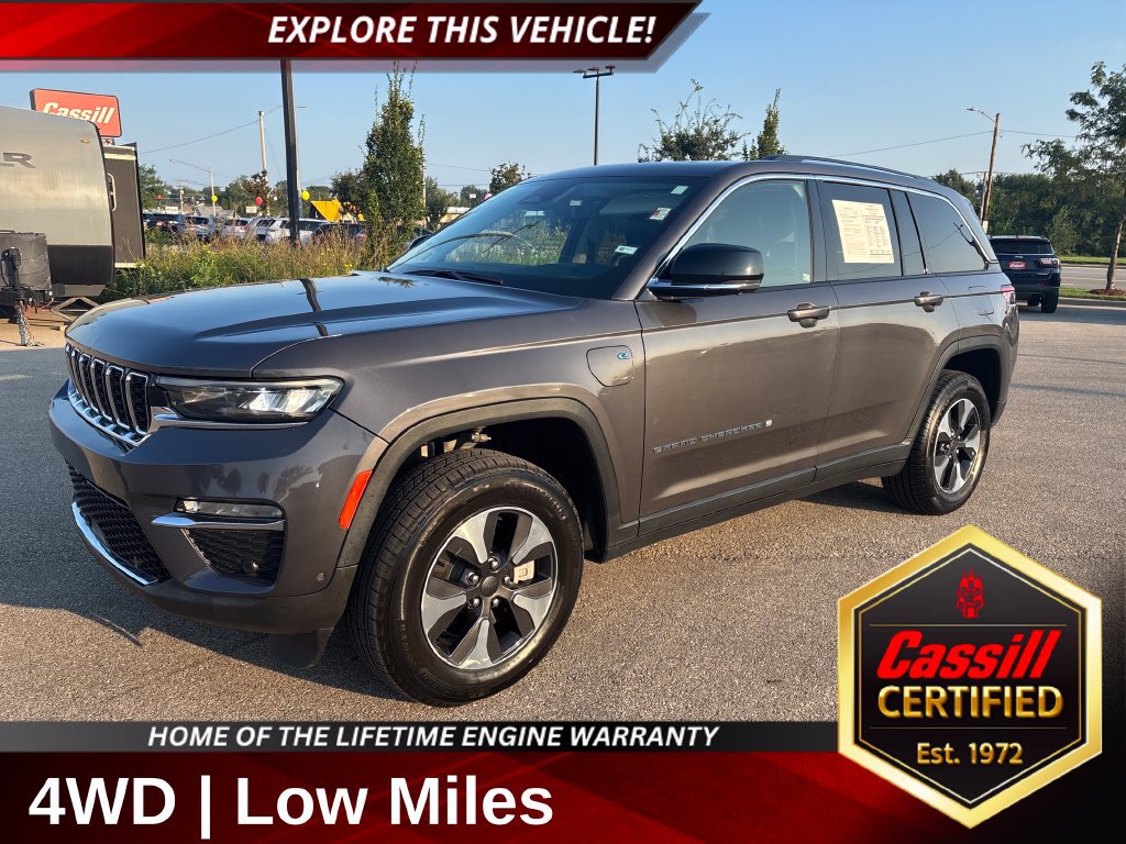 Used 2022 Jeep Grand Cherokee Limited 4xe w/ Luxury Tech Group II
