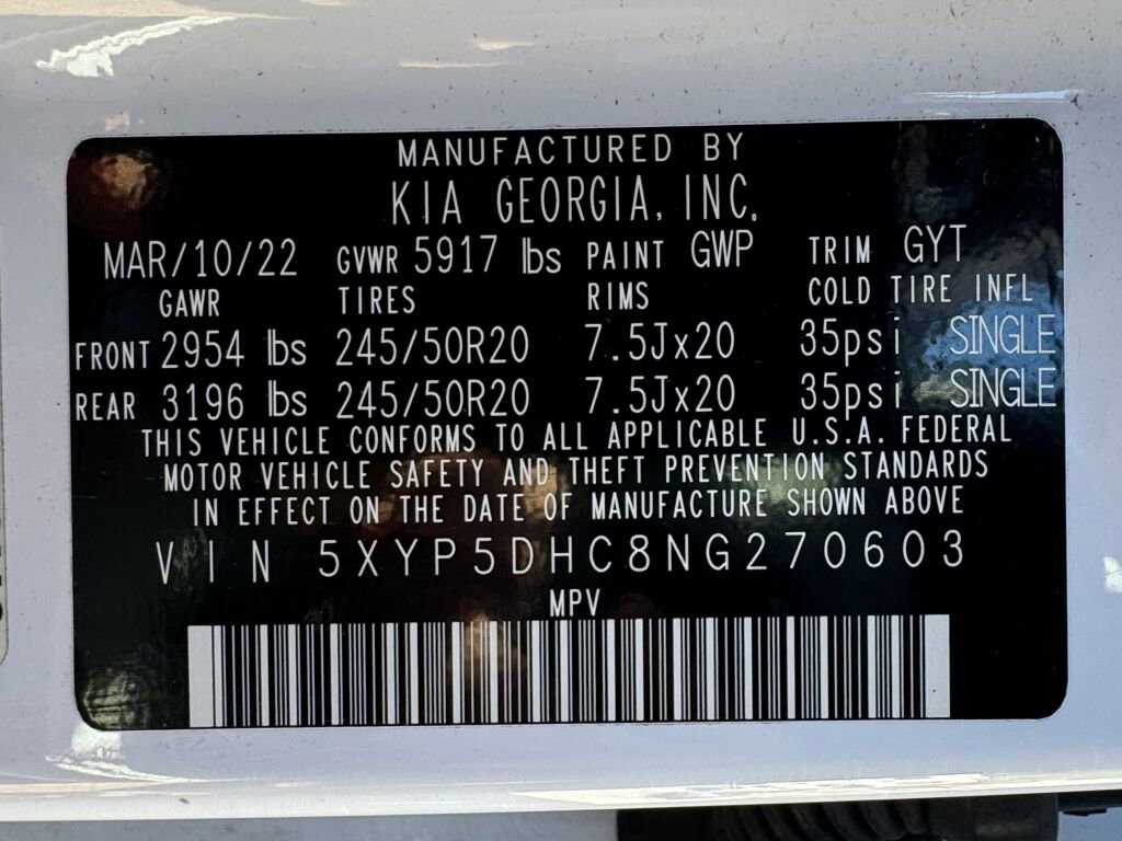 Used 2022 Kia Telluride SX w/ Nightfall Edition Package image 22