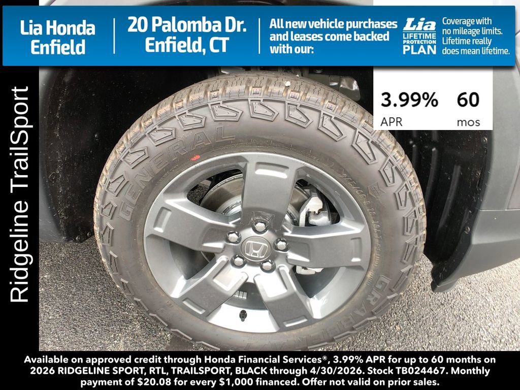 New 2026 Honda Ridgeline TrailSport image 10