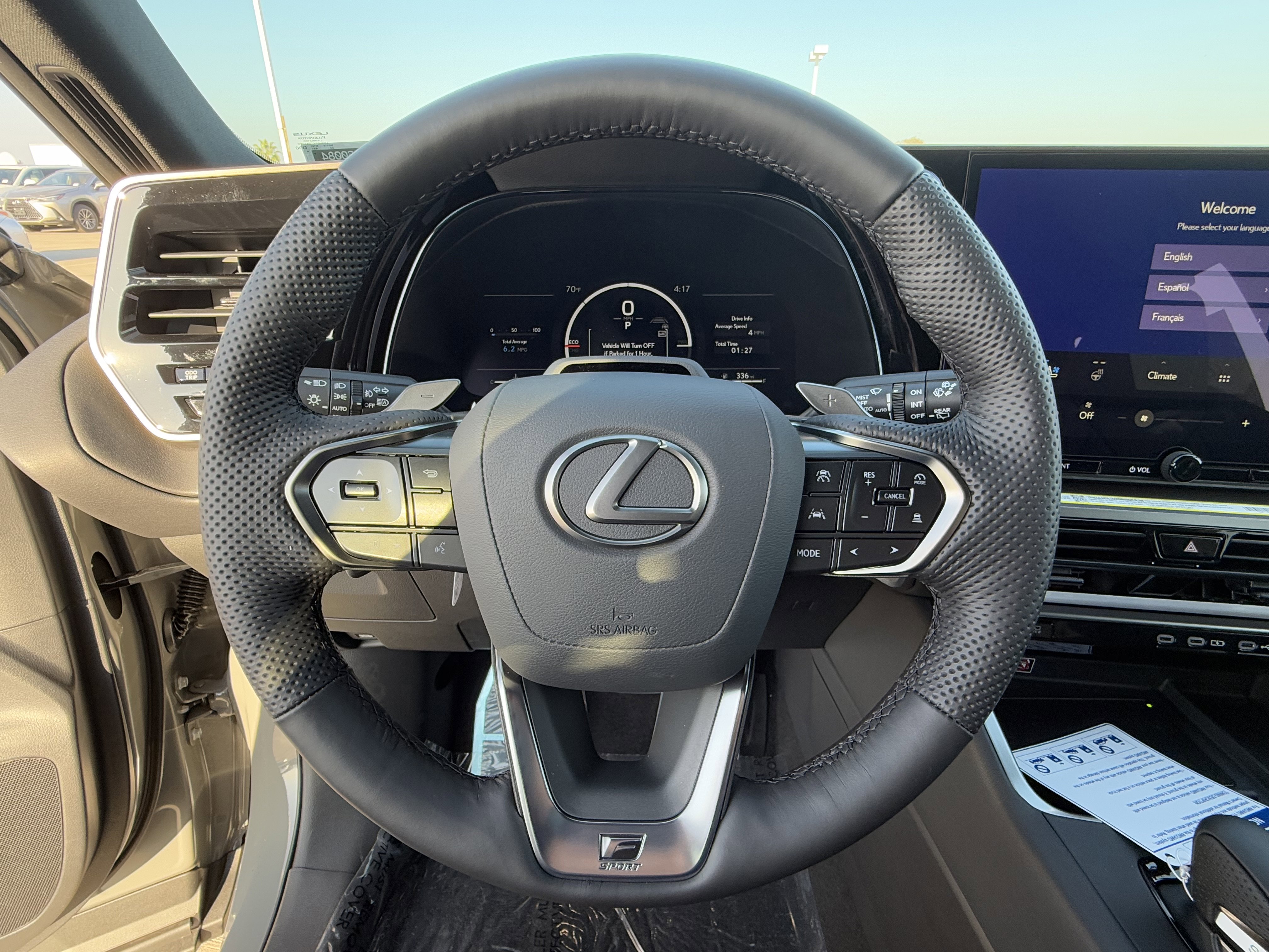 New 2026 Lexus TX 500h AWD image 20