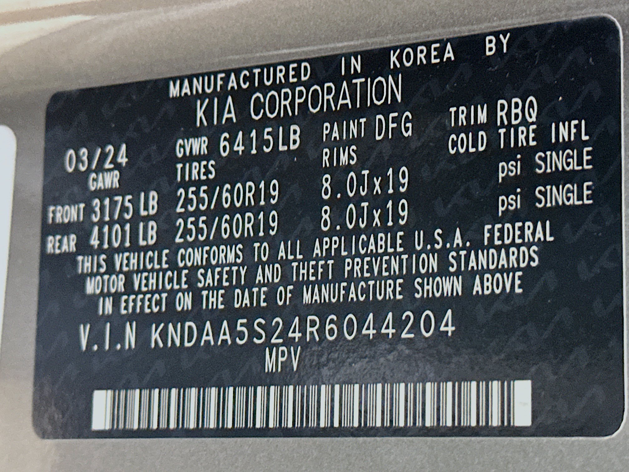 Used 2024 Kia EV9 Light RWD image 12