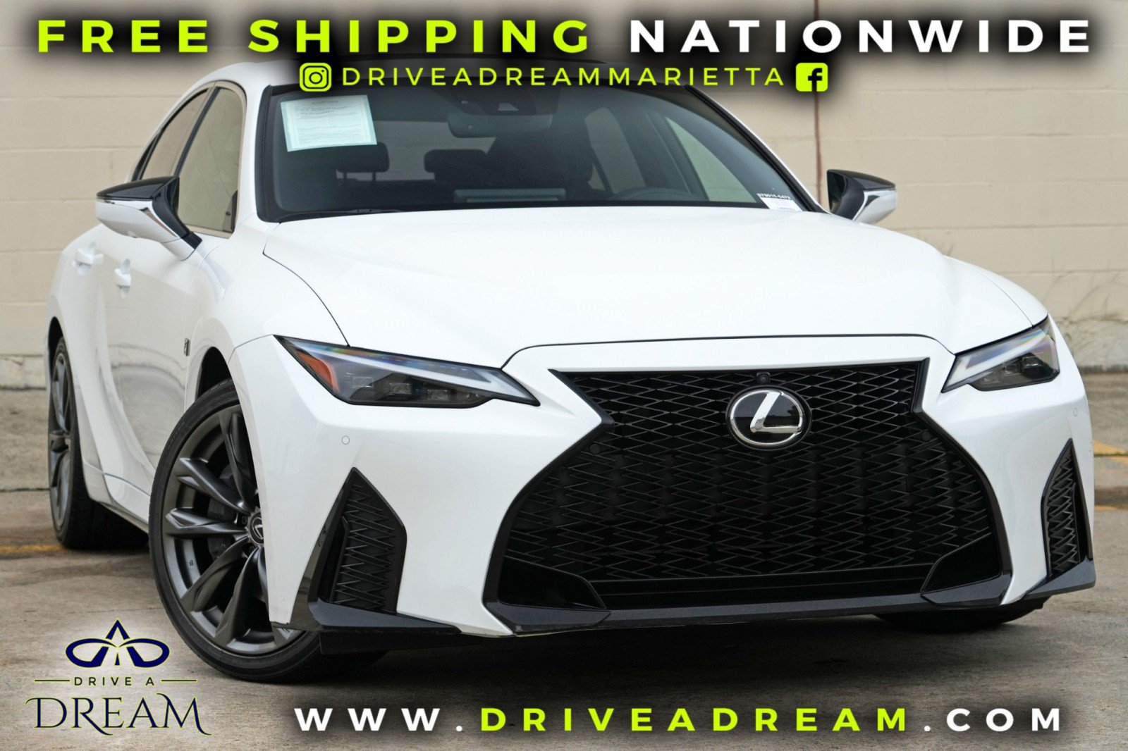 Used 2024 Lexus IS 350 F Sport w/ Navigation Package RWD image 2