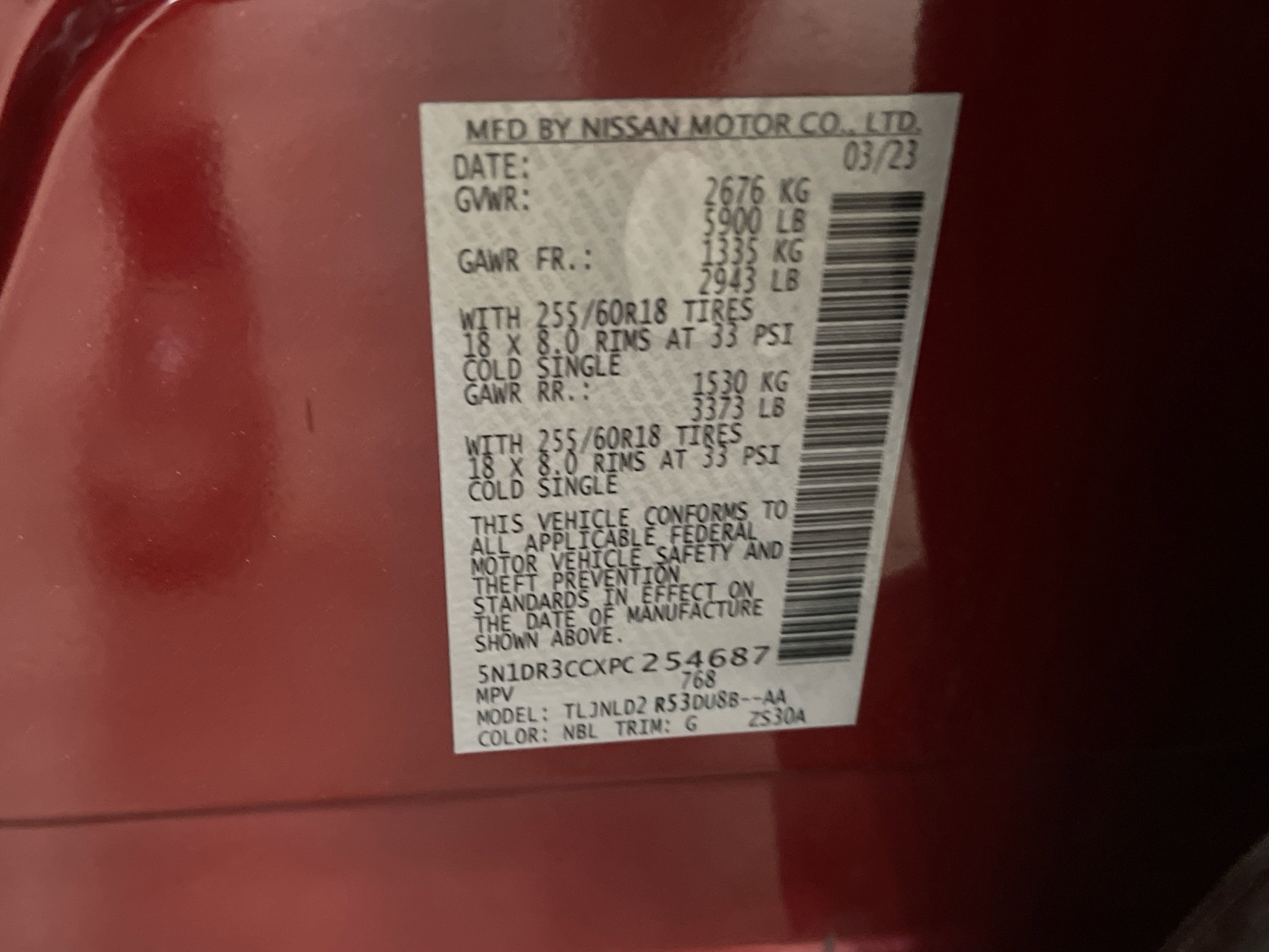 Used 2023 Nissan Pathfinder SL w/ Black Appearance Package image 23