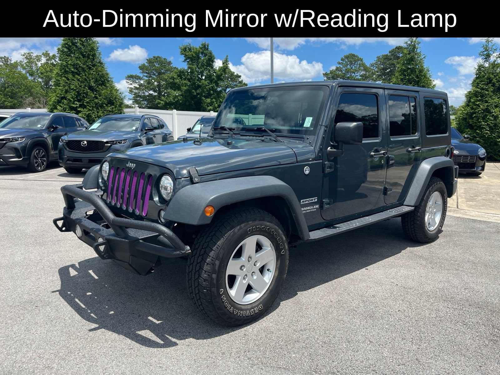 Used 2017 Jeep Wrangler Unlimited Sport w/ Quick Order Package 24S AWD/4WD image 8