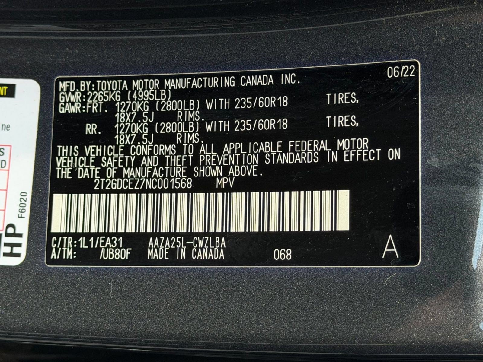 Certified 2022 Lexus NX 250 AWD image 25