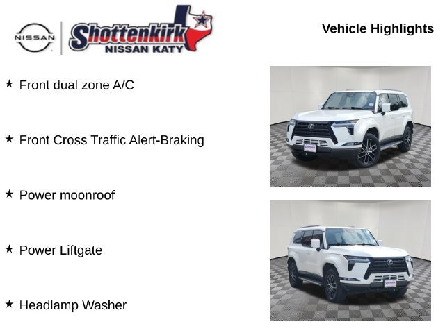 Used 2024 Lexus GX 550 w/ Accessory Package (Z1) AWD/4WD image 12