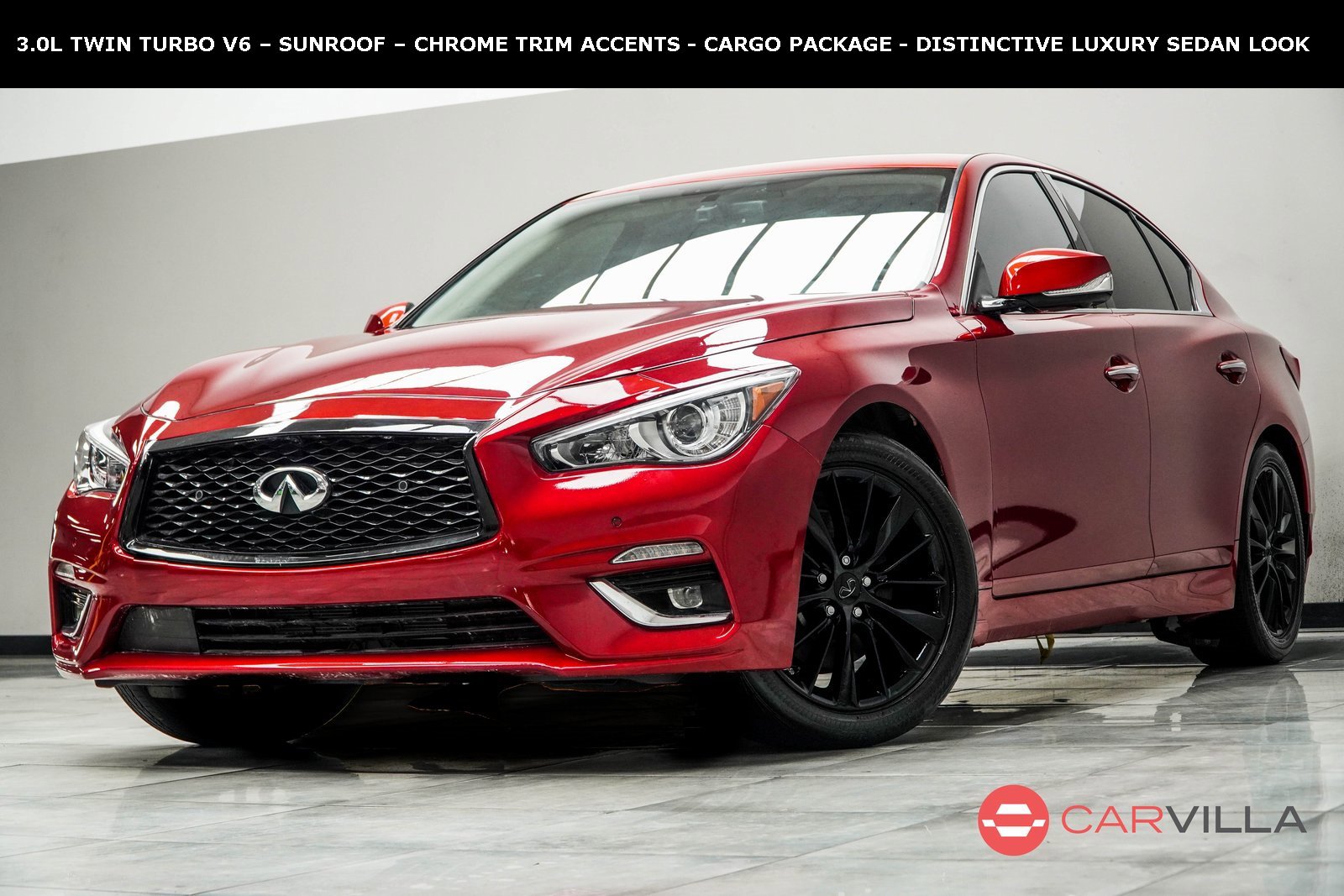 Used 2023 INFINITI Q50 Luxe w/ Cargo Package