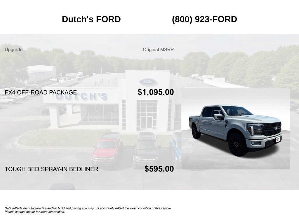 Used 2024 Ford F150 Platinum w/ FX4 Off-Road Package AWD/4WD image 6