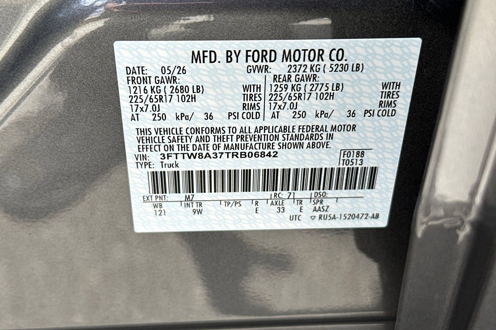 New 2026 Ford Maverick XL FWD image 26