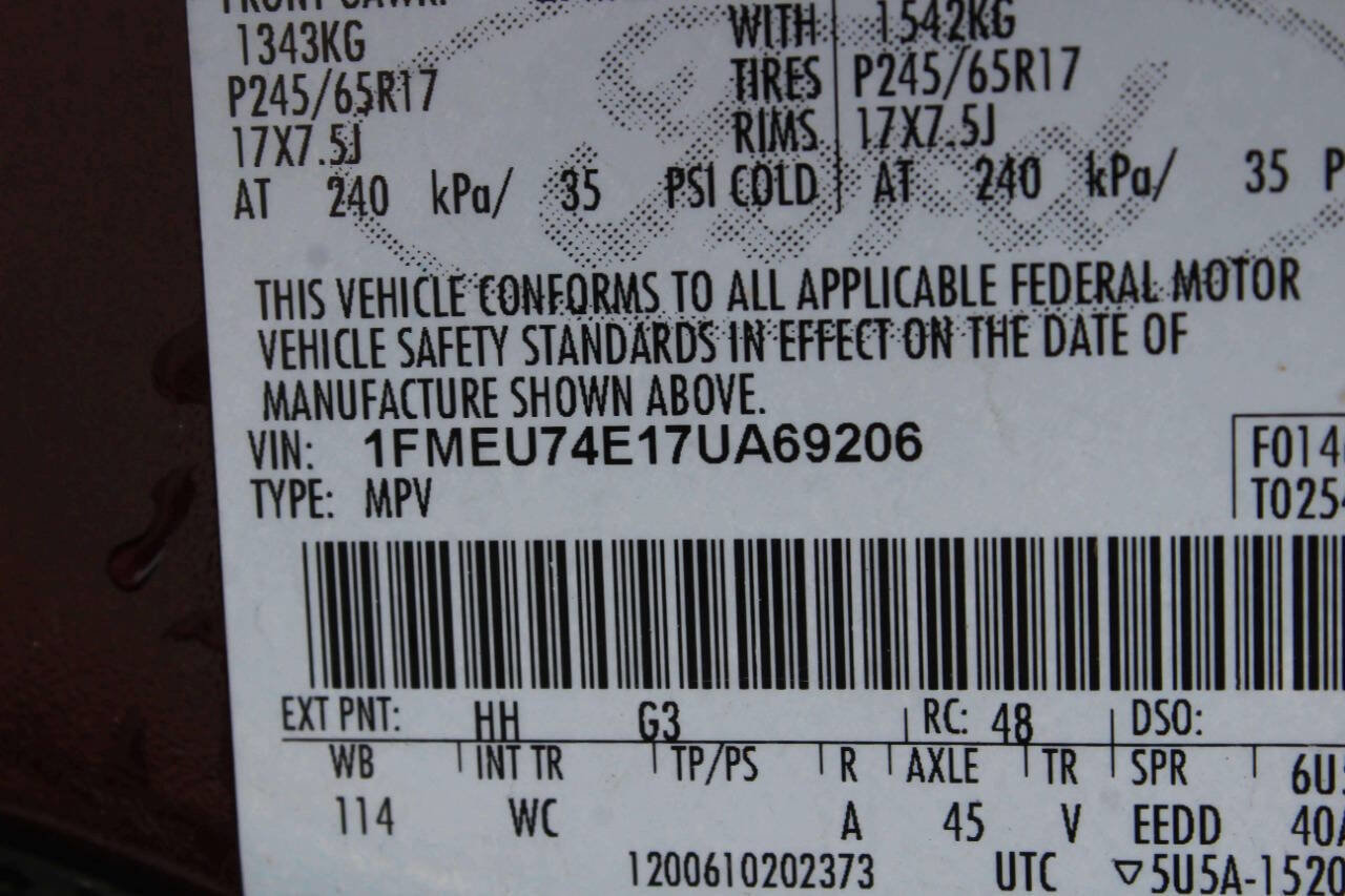 Used 2007 Ford Explorer Eddie Bauer AWD/4WD image 11