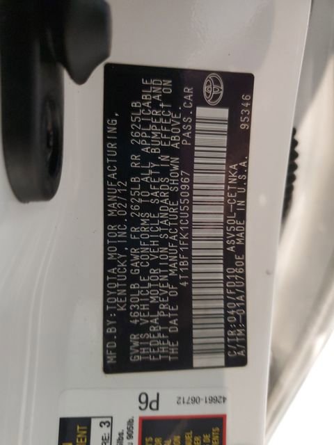 Used 2012 Toyota Camry LE image 31