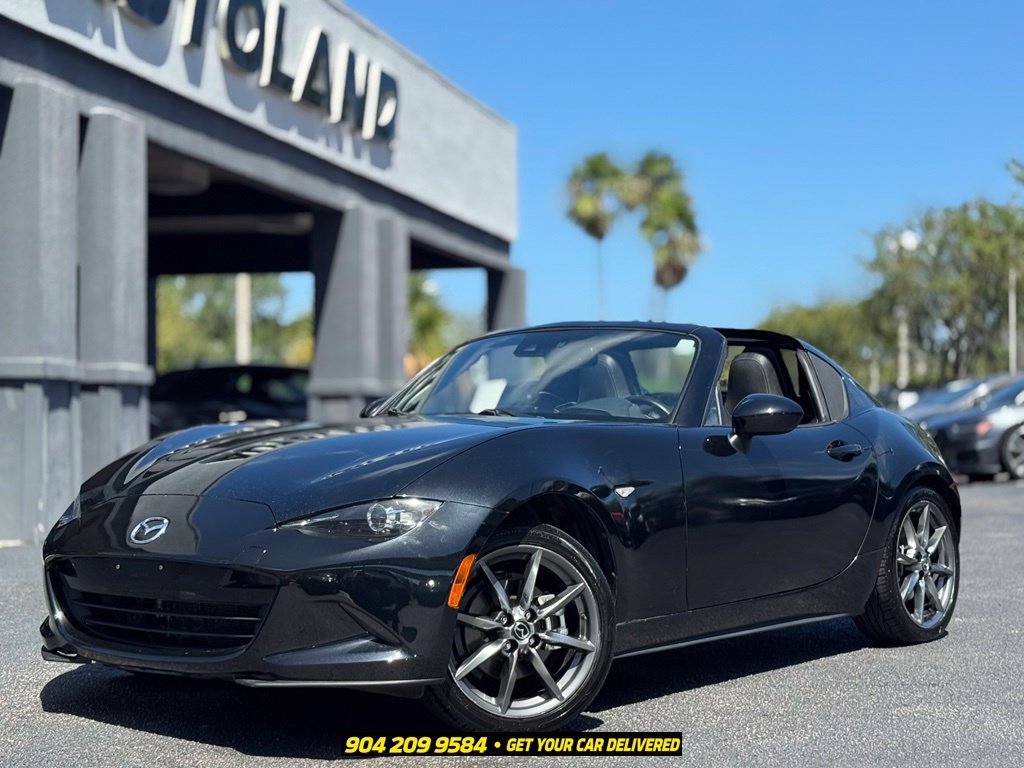 Used 2021 MAZDA MX-5 Miata RF Grand Touring RWD image 1