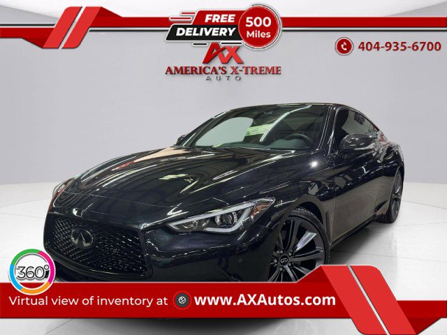 Used 2022 INFINITI Q60 Red Sport 400 w/ Carbon Fiber Package image 1