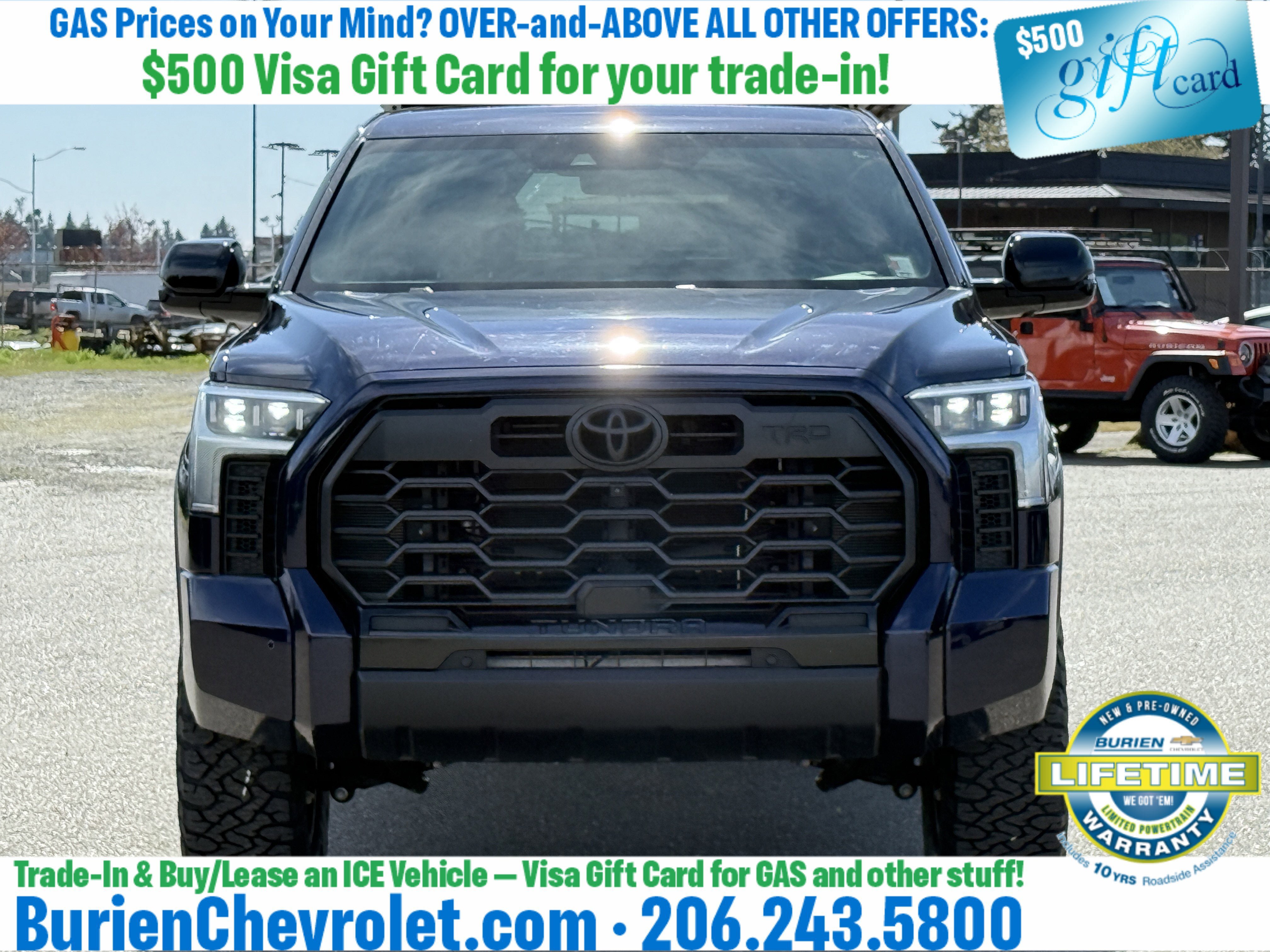 Used 2025 Toyota Tundra Limited w/ TRD Off-Road Package AWD/4WD image 8