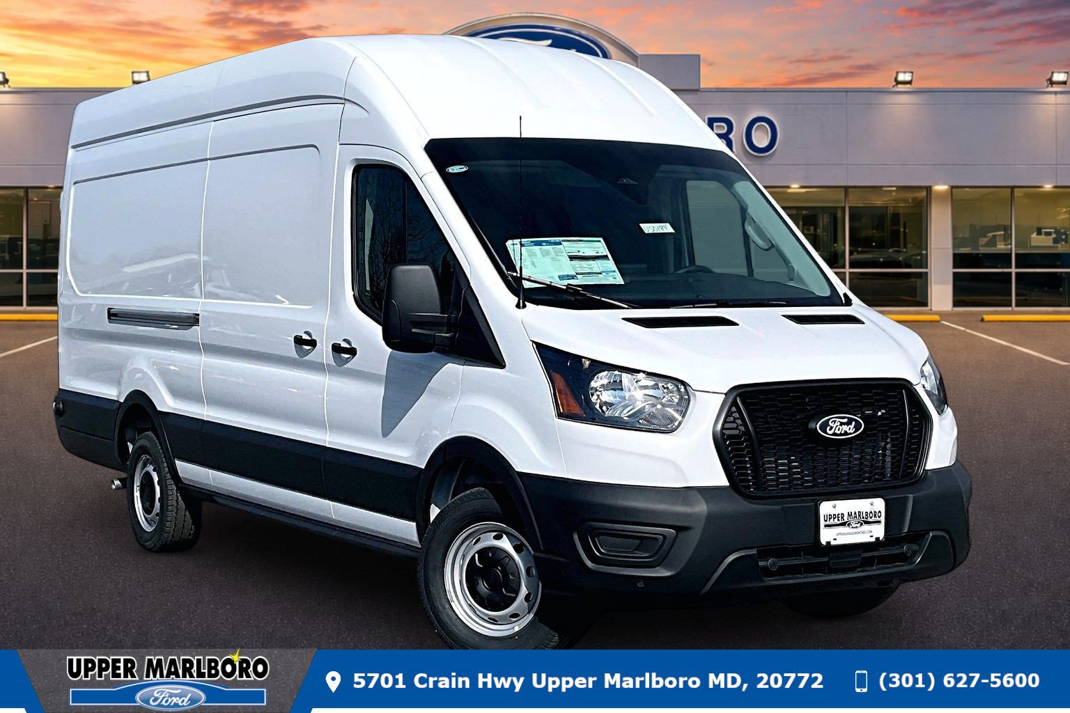 New 2026 Ford Transit 350 148 High Roof Extended w/ Load Area Protection Package