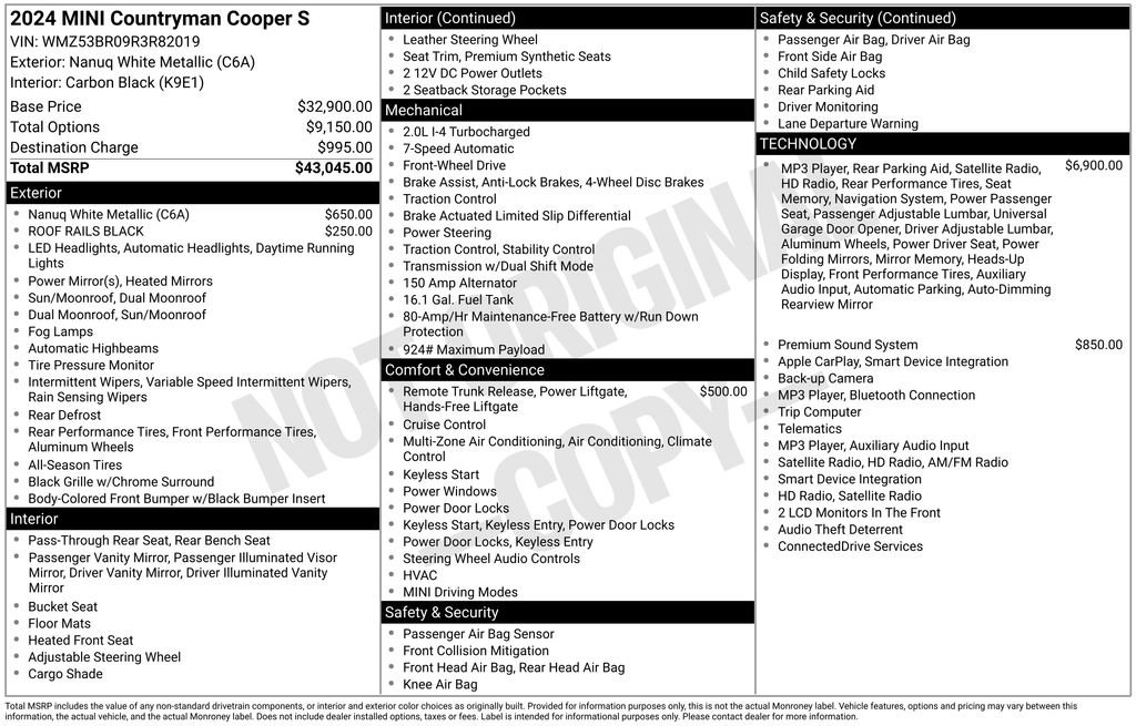 Used 2024 MINI Cooper Countryman S FWD image 9