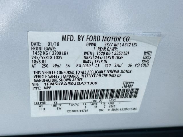 Used 2018 Ford Explorer 4WD Police Interceptor image 35