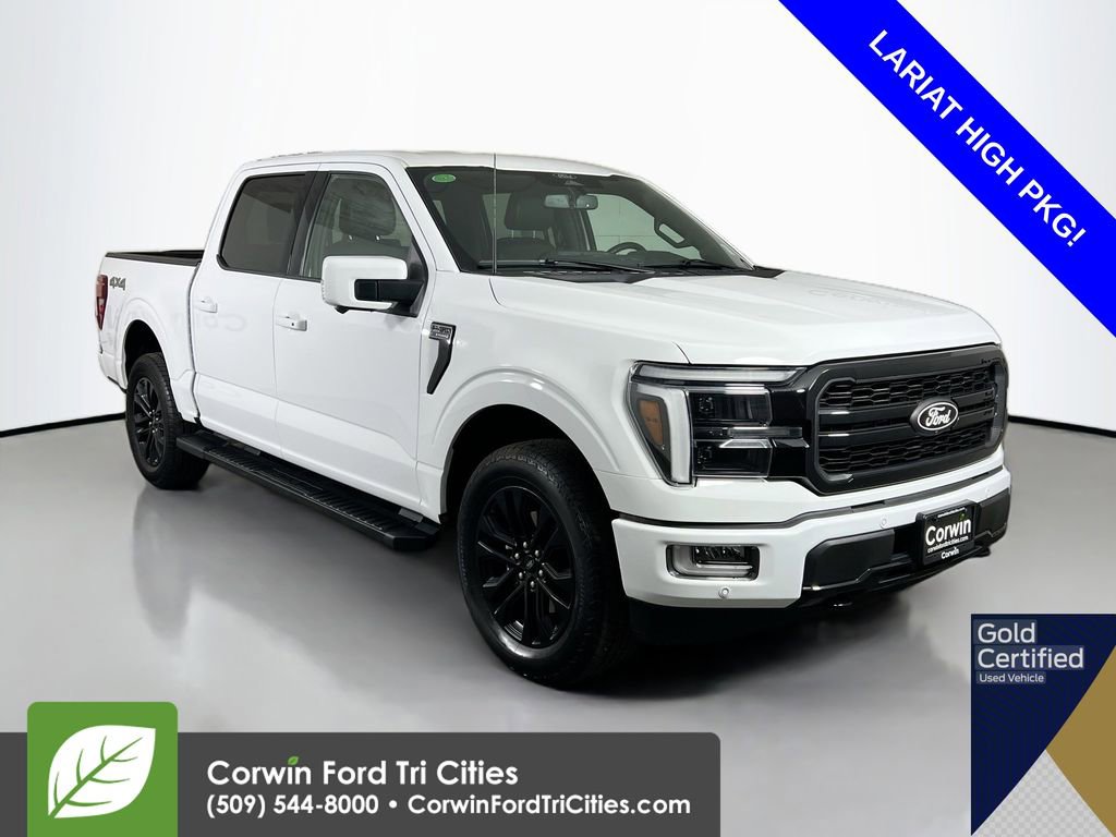 Certified 2024 Ford F150 Lariat w/ Bed Utility Package