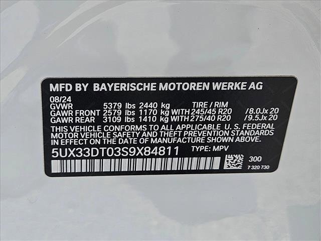 Used 2025 BMW X4 xDrive30i w/ M Sport Package image 24