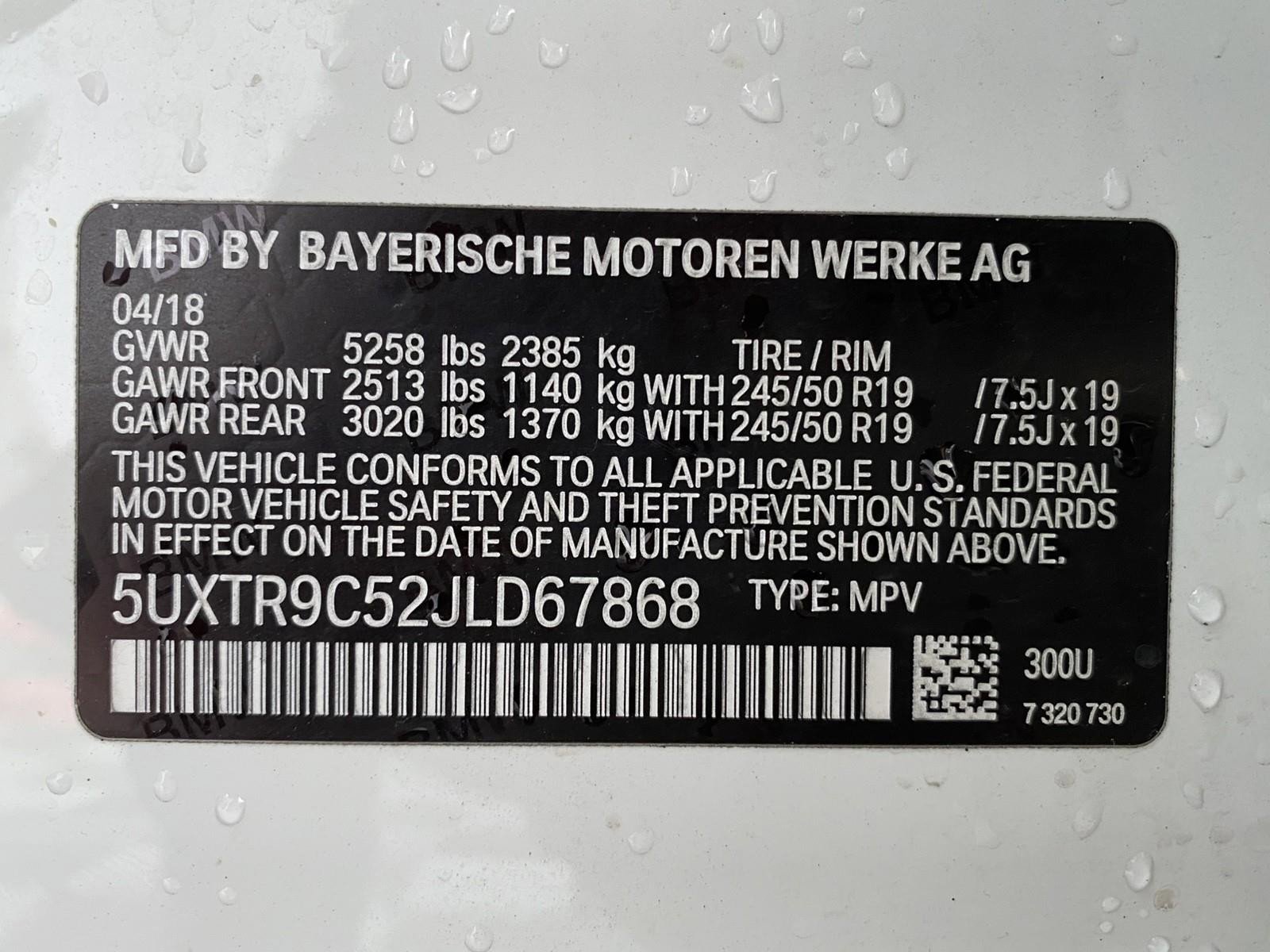 Used 2018 BMW X3 xDrive30i image 34