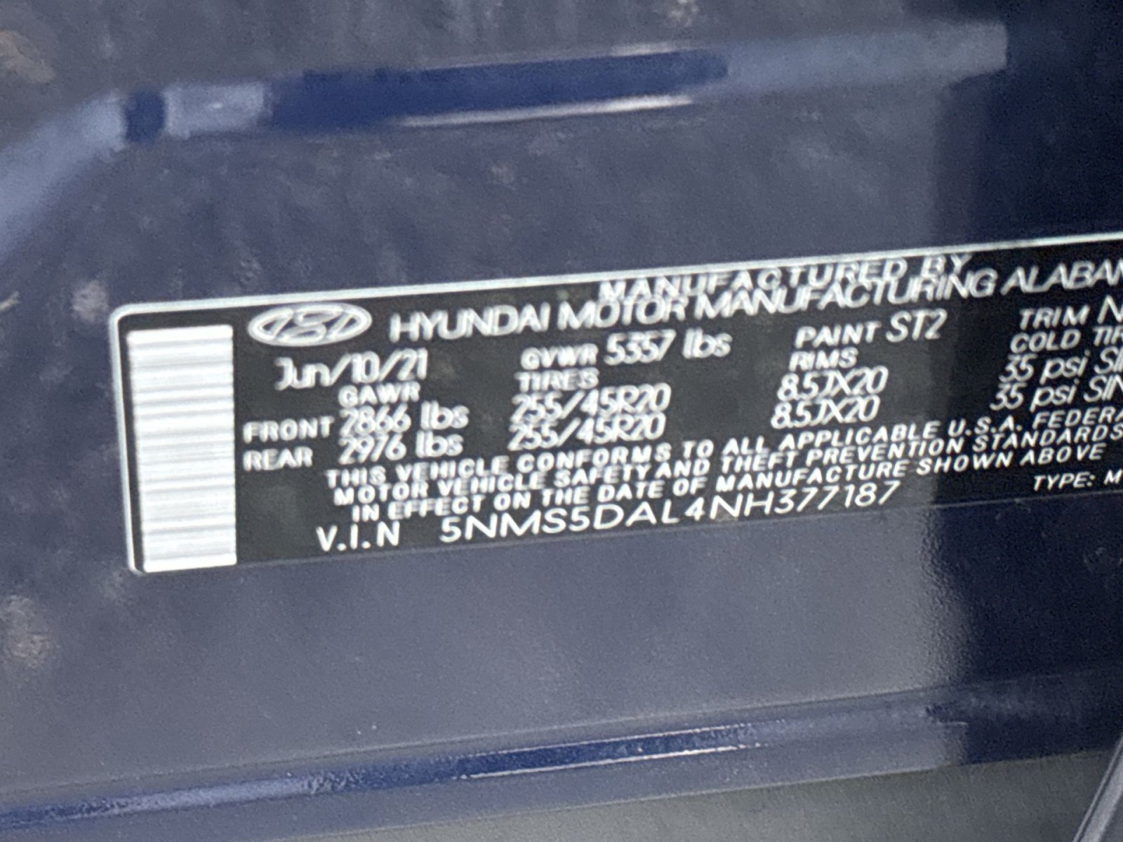 Used 2022 Hyundai Santa Fe Calligraphy AWD/4WD image 30