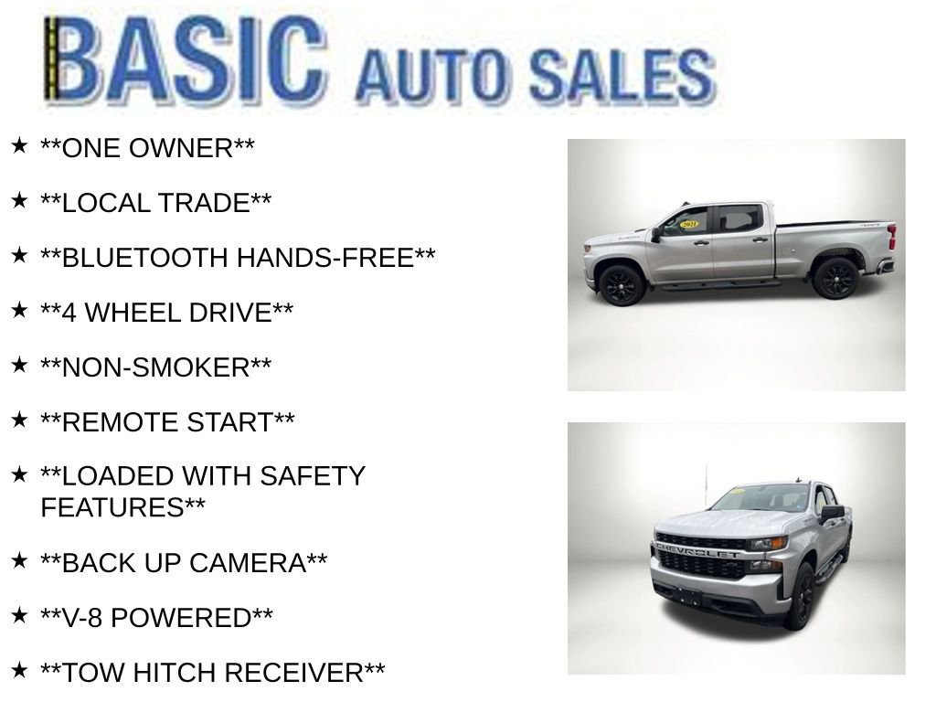 Used 2021 Chevrolet Silverado 1500 Custom image 4