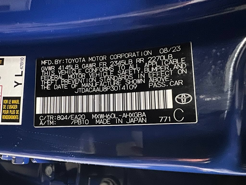 Certified 2023 Toyota Prius XLE FWD image 45