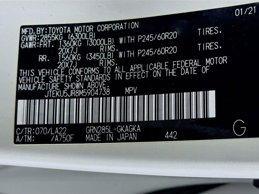 Used 2021 Toyota 4Runner Limited image 36