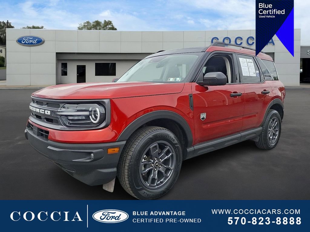 Certified 2023 Ford Bronco Sport Big Bend w/ Convenience Package AWD/4WD image 1