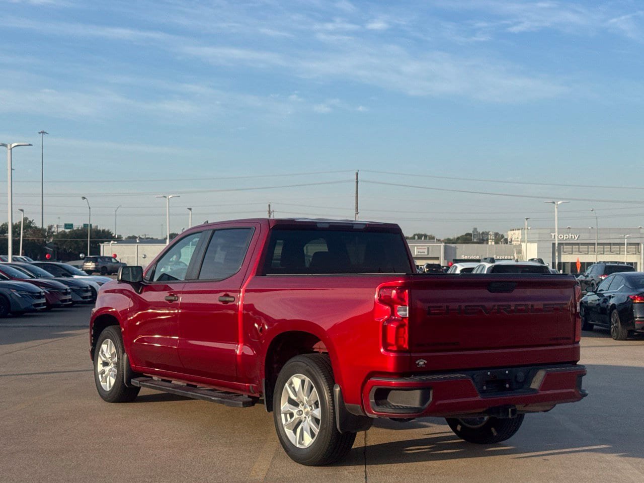 Used 2022 Chevrolet Silverado 1500 Custom w/ LPO, Dark Essentials Package RWD image 18