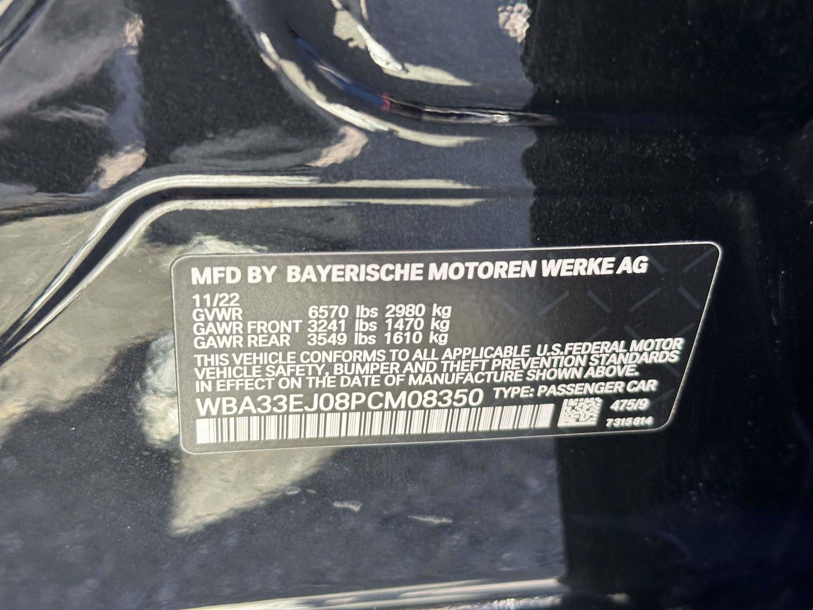 Used 2023 BMW 760i xDrive w/ Executive Package AWD/4WD image 16