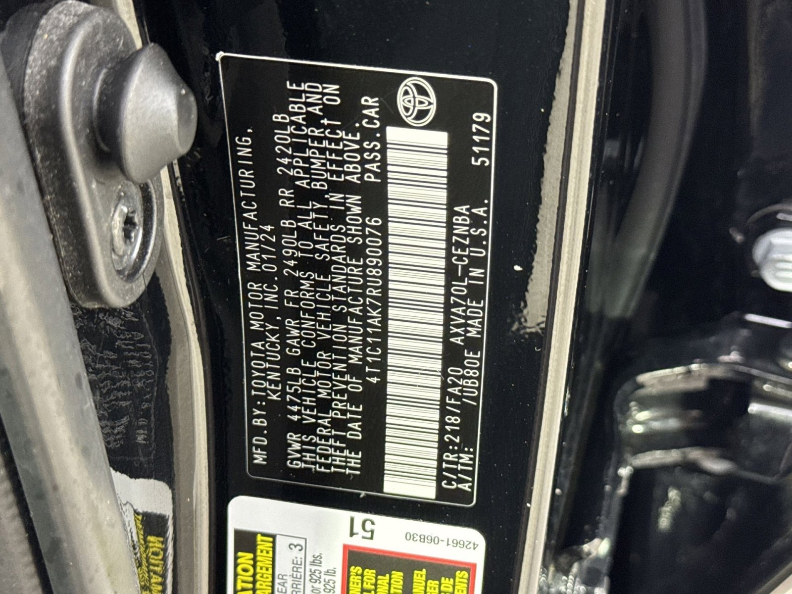 Used 2024 Toyota Camry LE FWD image 33