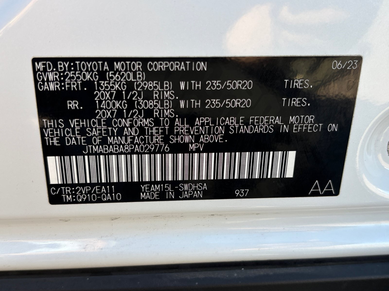 Certified 2023 Subaru Solterra AWD image 35