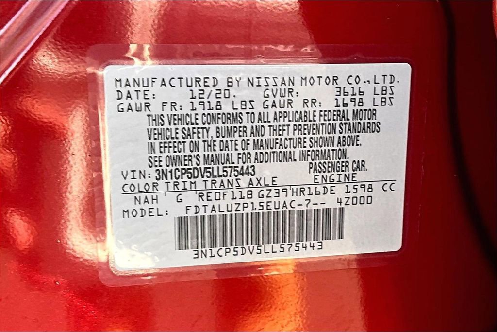 Used 2020 Nissan Kicks SR w/ SR Premium Package image 35