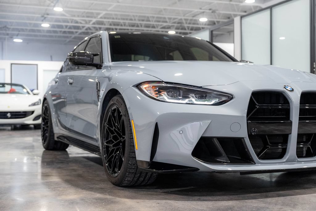 Used 2024 BMW M3 Competition w/ M Carbon Exterior Package RWD image 23