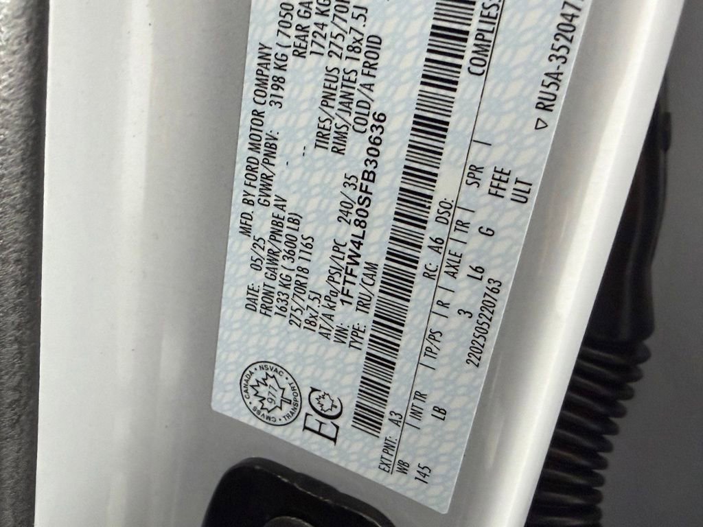 Used 2025 Ford F150 Tremor w/ Tow/Haul Package AWD/4WD image 33