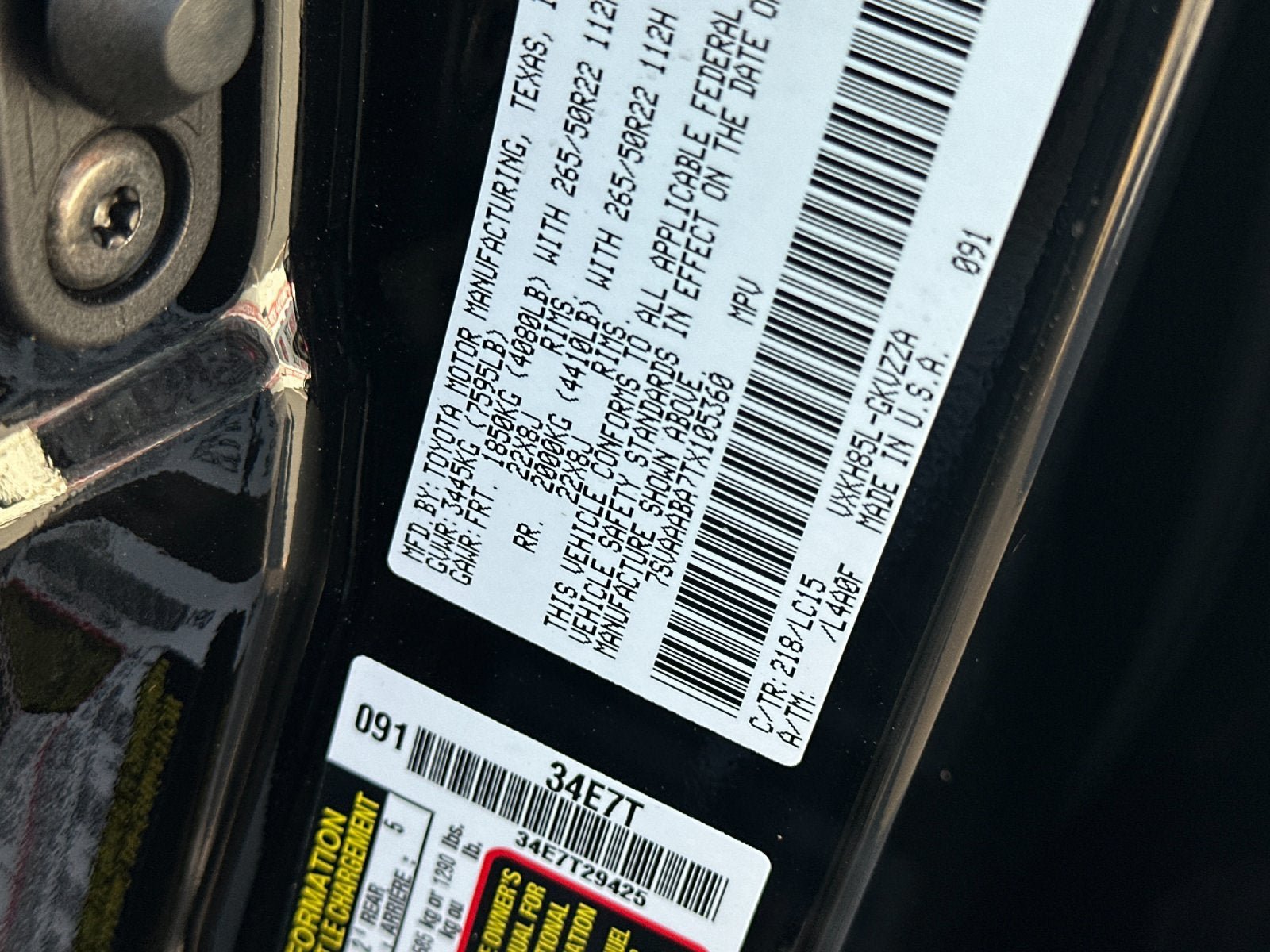 New 2026 Toyota Sequoia Capstone AWD/4WD image 31