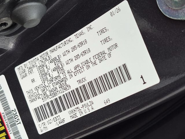 Certified 2026 Toyota Tundra TRD Pro AWD/4WD image 33