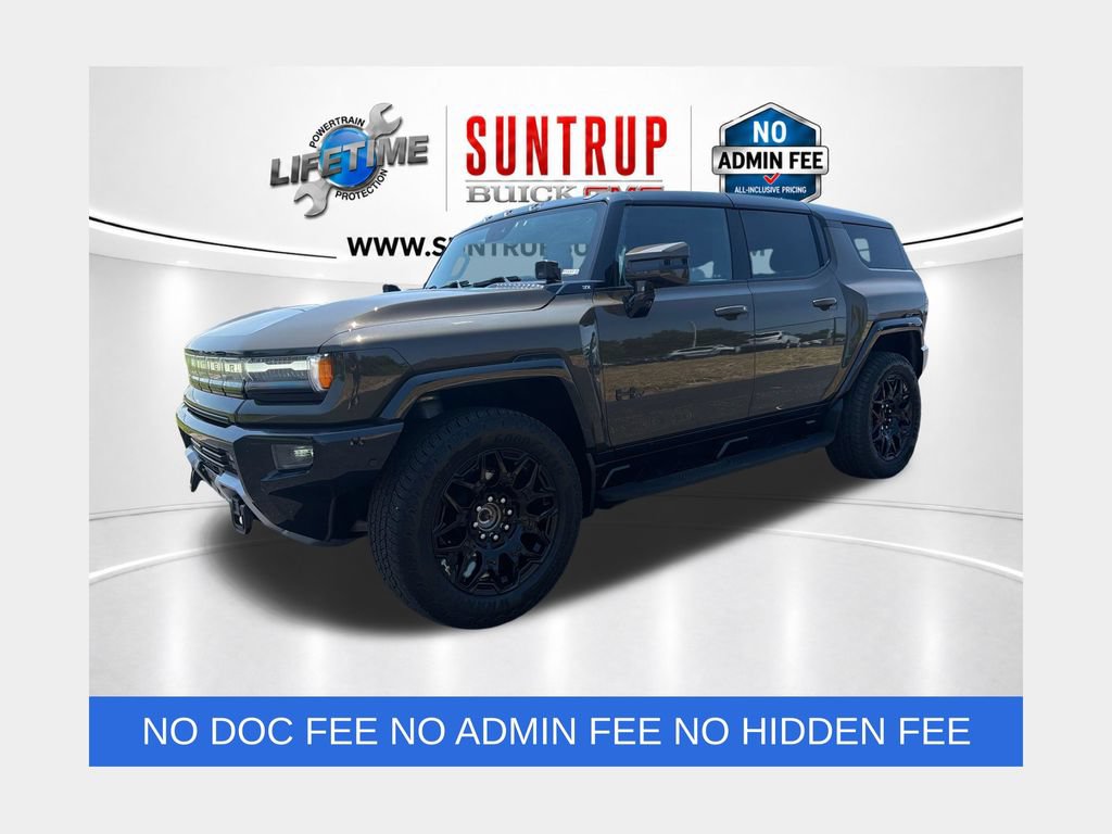 Used 2025 GMC Hummer EV 3X w/ LPO, Illumination Package AWD/4WD 360° Tour