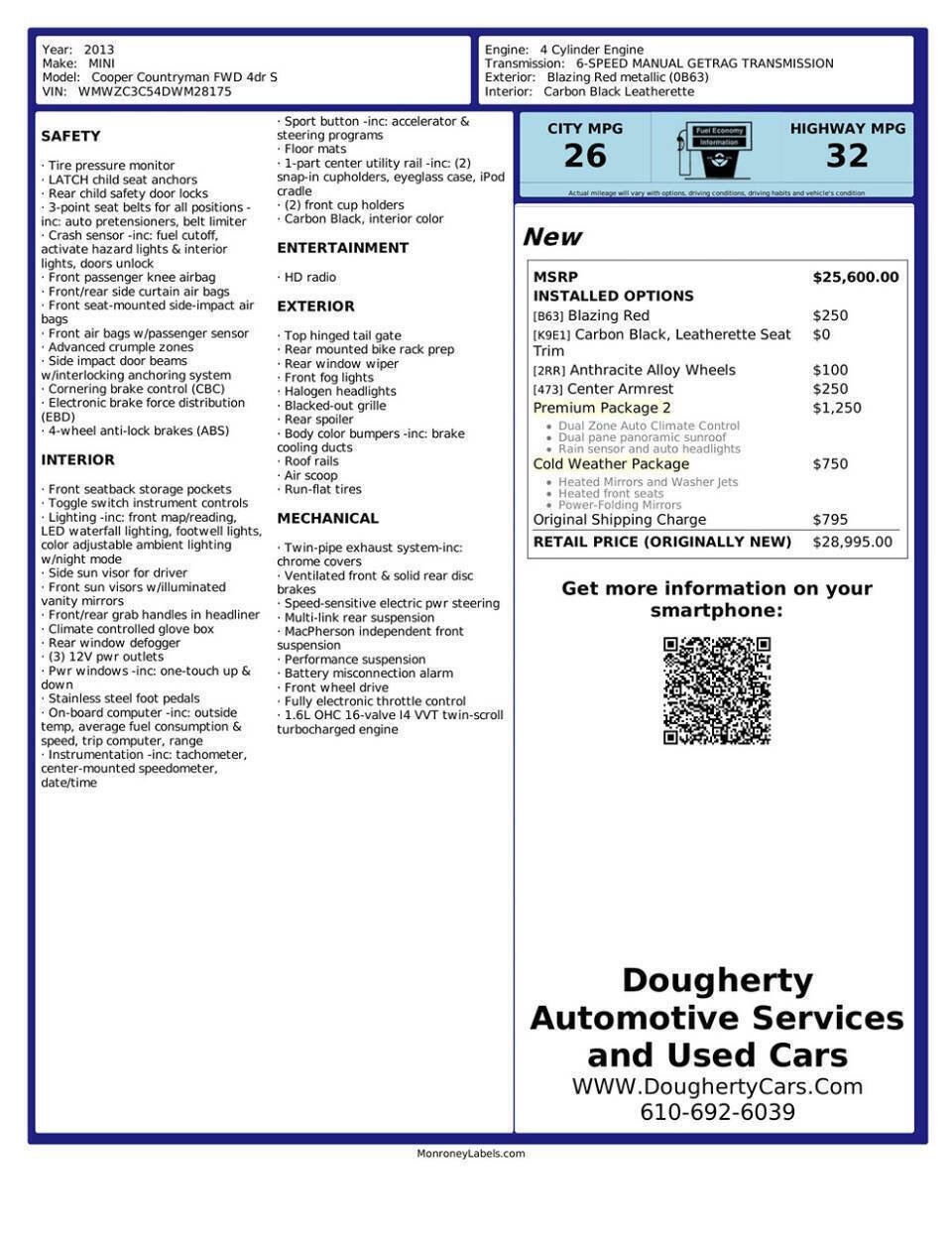 Used 2013 MINI Cooper Countryman S FWD image 43