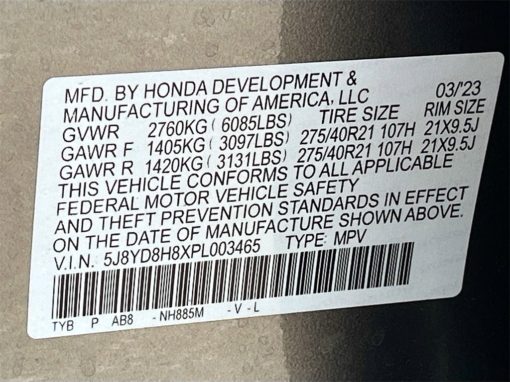 Used 2023 Acura MDX Type S image 35