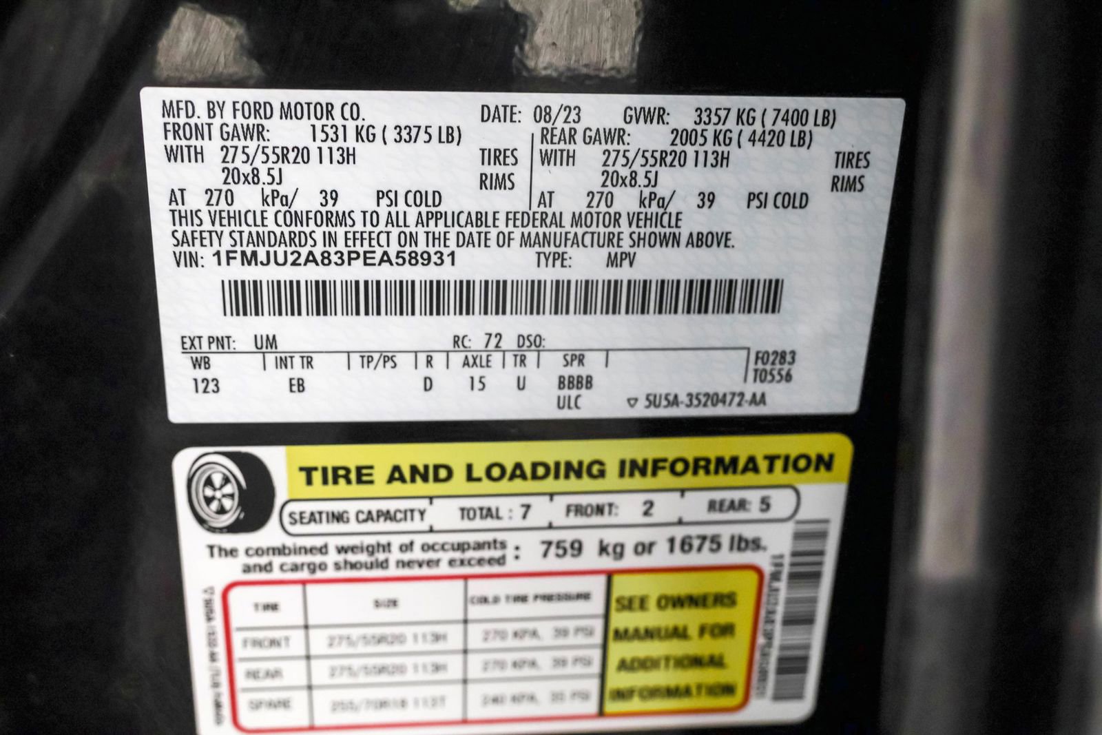 Used 2023 Ford Expedition Limited image 52